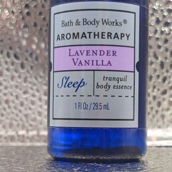 Bath & Body Works Aromatherapy Sleep Lavender Vanilla Body Essence 1 oz - Picture 2 of 4